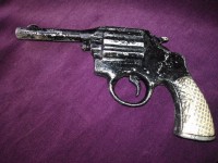 Пистолет игрушка,большой, литье, СССР, 1960-е