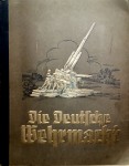 Антикварный альбом Die Deutscher Wehrmacht (Немецкий Вермахт),г. Дрезден,1936г. Германия до 1945г.