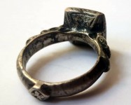 Перстень старинный (Орда), серебро, Россия, XIV век. Россия