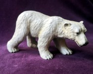 Большой Белый медведь, венская бронза, ф-ка Бергмана, Австрия кон XIX в.