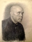 Мужской портрет, АЛИМОВ БОРИС, СССР, 1949. СССР