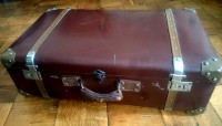 Старинный чемодан, большой, Англия, нач.ХХ в.