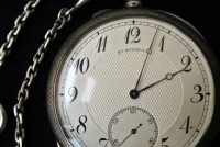 Часы карманные,  серебро 84 'Moser & Co'