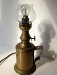 Лампа керосиновая, передел по электричество, Франция 1936г. Франция