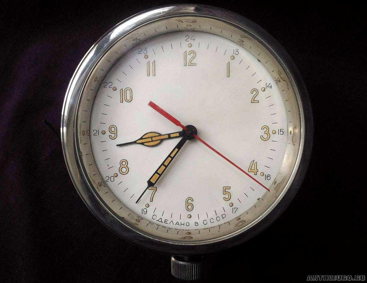 Часы каютные, морские,карабельные, СССР 4 кв.1964 год