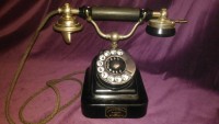 Старинный дисковый телефон Ericsson (Эрикссон), Россия 1914-17гг. Россия до 1917г.
