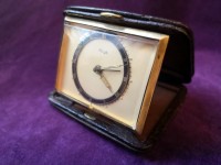 Часы- будильник KIENZLE, для путешественников, номерные, Германия, 1950г. Германия до 1945г.