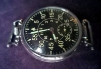 Часы "Штурман Luftwaffe" #3 переделочные, механика, калибр 3602,1959г. СССР