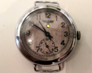 Часы военные,механика,  August Ericson, 35мм,  Швейцария. СССР