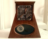 Накамодные часы Баустиль (Арт-Нуво, модерн), Германия, начало ХХ в.