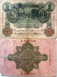 50 марок 1919 Германия