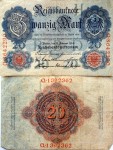 20 марок 1914 Германия