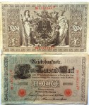 1000 марок 1910 Германия