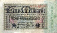 5 млрд. марок 1923 Германия